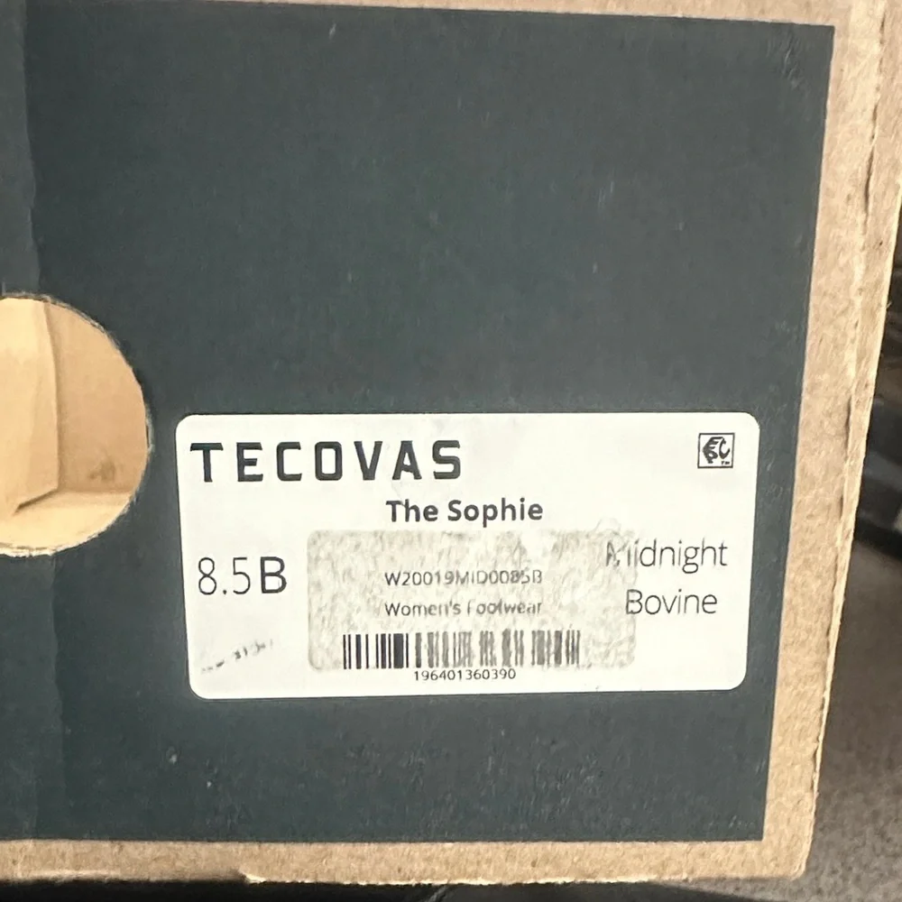 Womens Tecovas Black Leather Sophie Booties - Picture 2 of 11